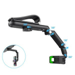 New 1080° Multi-Function Sun Visor Universal 360 Degree Rotating Phone Holder Suitable for Any Scene Car Holder-Rotatable and Retractable Porte Para Telefono Bracket Carmobile Supplies