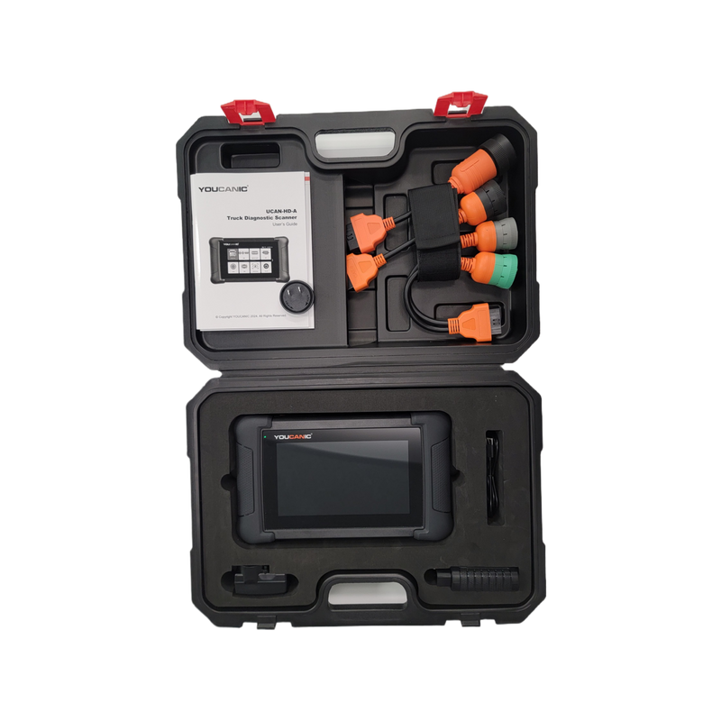 YOUCANIC UCAN-HD-A Heavy Duty Diesel Truck Scanner, Full System, Free Updates
