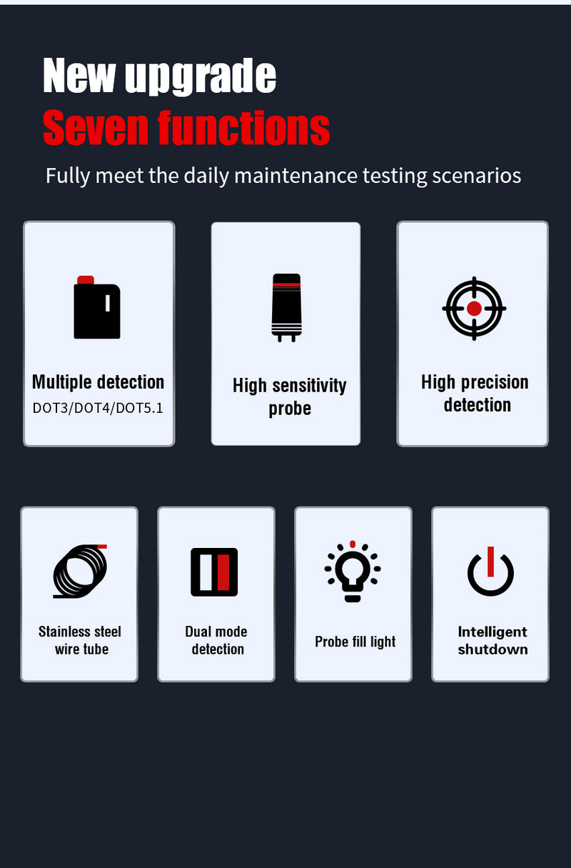 Brake fluid tester features, product image 8