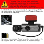 Front & inside Car Camera, Dash Camera, Car Dashcam, Wide Angle Car Driving Recorder with IR Night-Visionr, Lps Screen 1080P HD Camera with Dual Lens, Dash Camera for Auto, Vehicle, Automotive, Interior