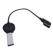 YOUCANIC 1000 Bluetooth adapter streaming music from a phone through the car stereo