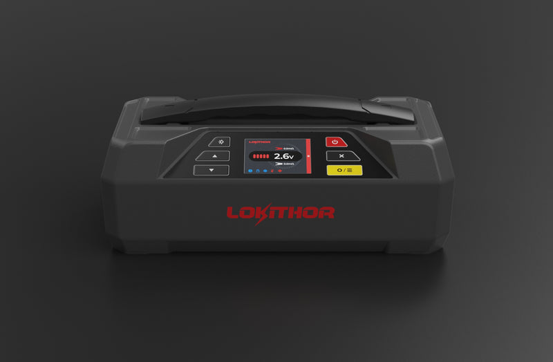 Lokithor JTC4250 jump starter and battery tester, product image 2