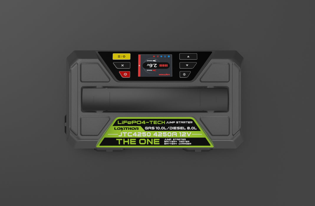Lokithor 4-in-1 (Jump Starter+ Power Bank + Battery Tester + Charger)