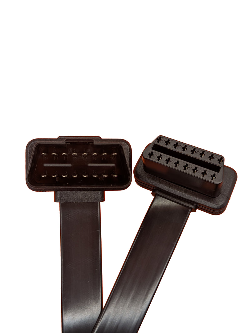YOUCANIC 22 inch OBD2 extension cable, 16 pin male to female