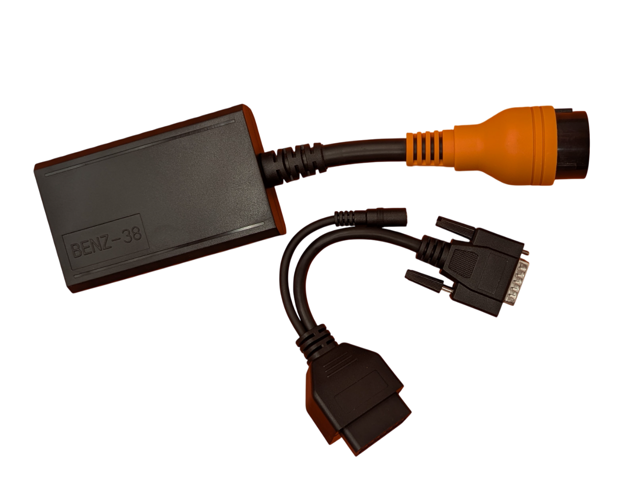 Mercedes-Benz 38-Pin to OBD-II Adapter Multiplexer