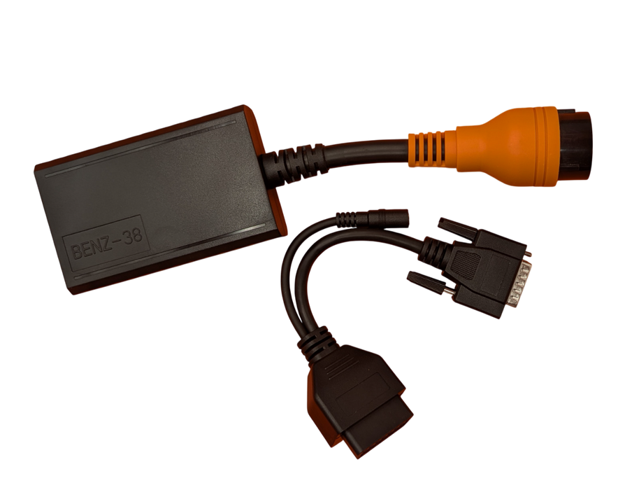 Mercedes-Benz 38-Pin to OBD-II Adapter Multiplexer