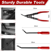 Nylon trim removal tools for door panels and dash trim