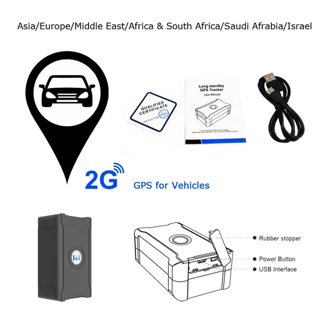 Portable GPS tracker product photo