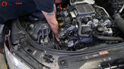 Mercedes S400 power electronics module removed for replacement, YOUCANIC