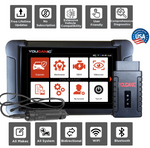 YOUCANIC Pro Full System OBD-II Diagnostic Scanner | Bi-Directional | All Makes & Systems | Free Lifetime Updates | OBD2