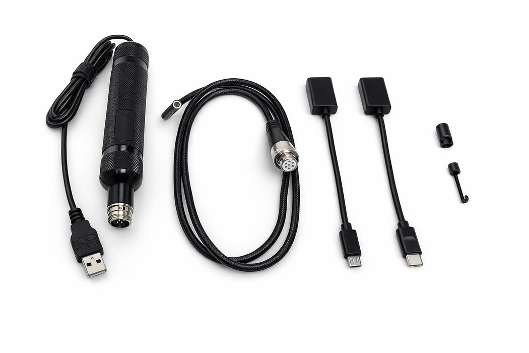 YOUCANIC USB Videoscope | IP67 Waterproof Boroscope with LED Camera for Precision Inspections