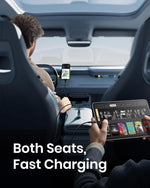 66W USB-C and USB-A Fast Charging Car Charger, PD QC3.0 Cigarette Lighter Adapter for iPhone 16/15/14 Pro Max, Samsung Galaxy S25/S24/S23, and iPad Pro