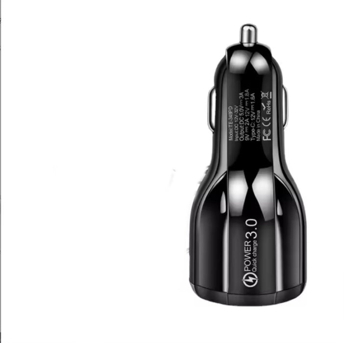 YOUCANIC Car Charger Adapter – Phone + Scanner Dual Port USB  (QC 3.0 + PD)