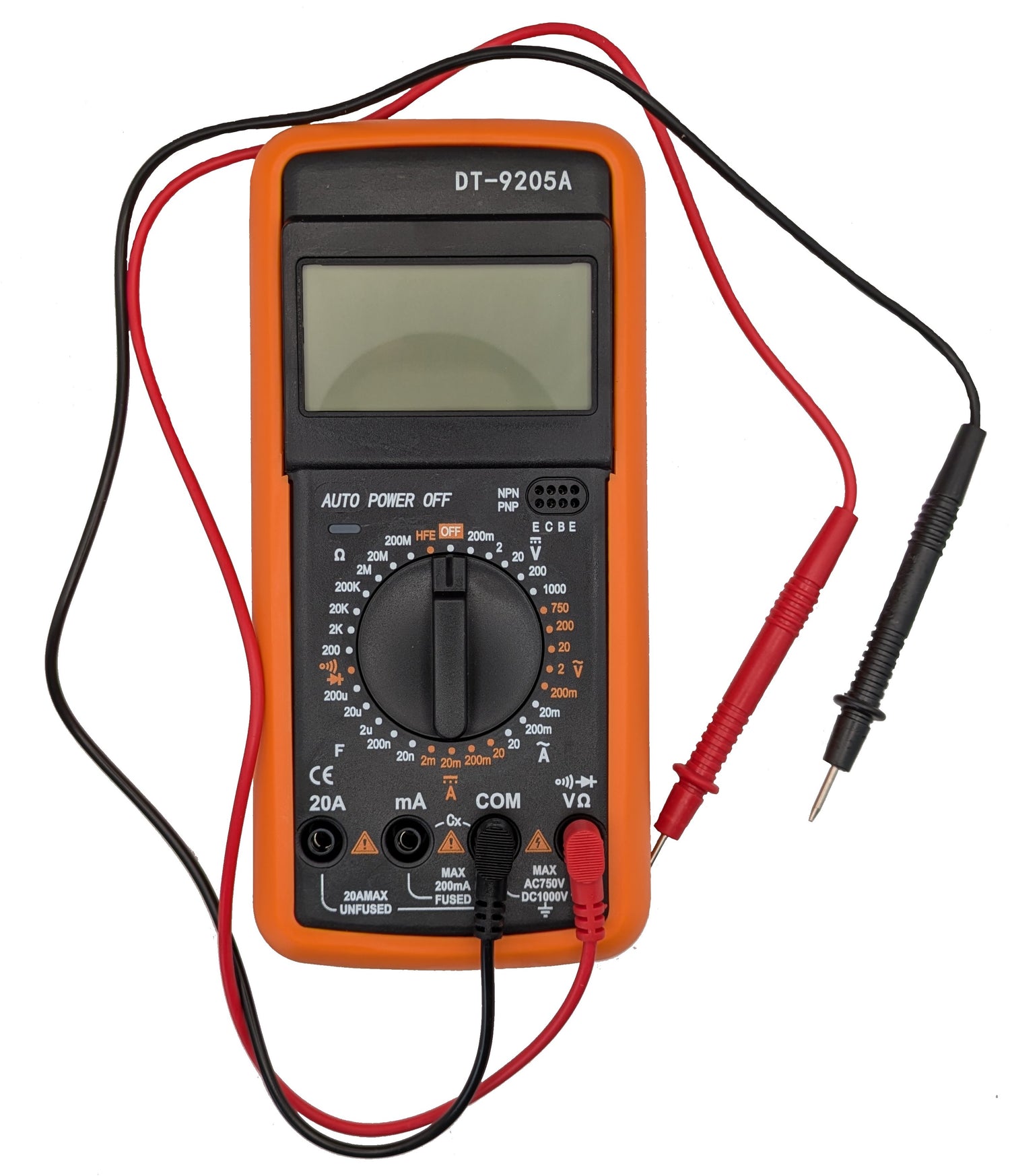 Automotive Digital Multimeter – DC/AC Voltage, Current & Resistance Tester | BATTERIES NOT INCLUDED
