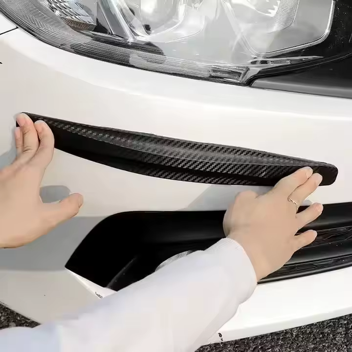 2pcs Car Bumper Protector Strips – Universal Car Scratch Guards, Anti-Collision Corner Stickers, Auto Protection Strips