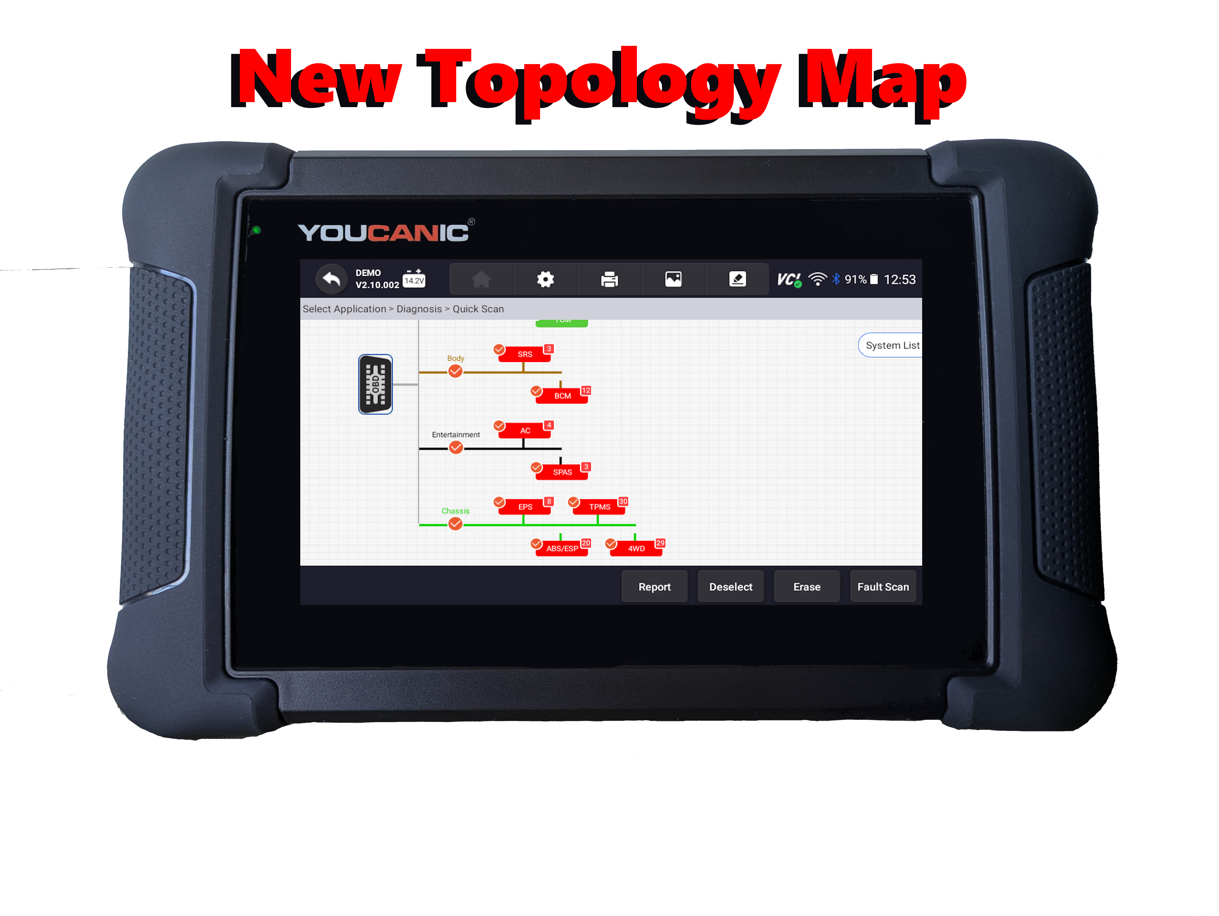 Autophix 7150 OBD2 Scanner All System Diagnostic Tool For Ford F150 F250 F350