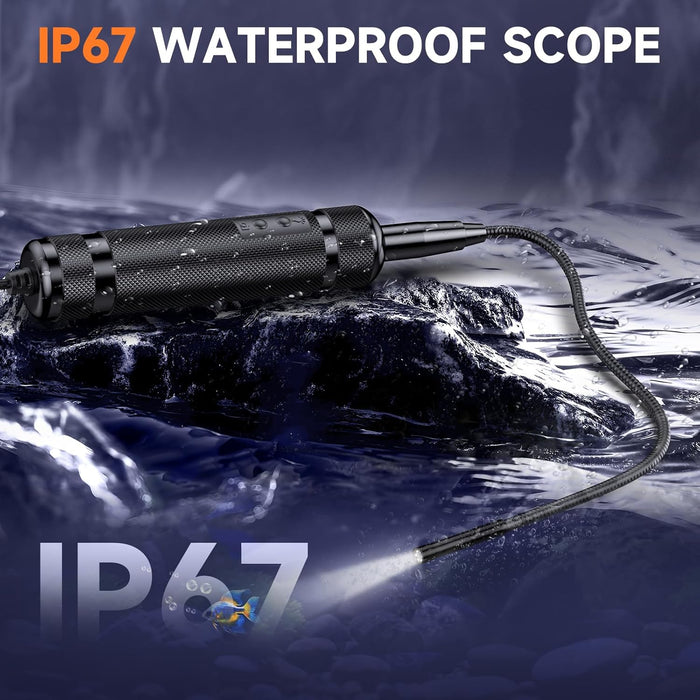 YOUCANIC USB Videoscope | IP67 Waterproof Boroscope with LED Camera for Precision Inspections